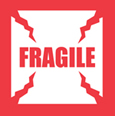 fragile labels